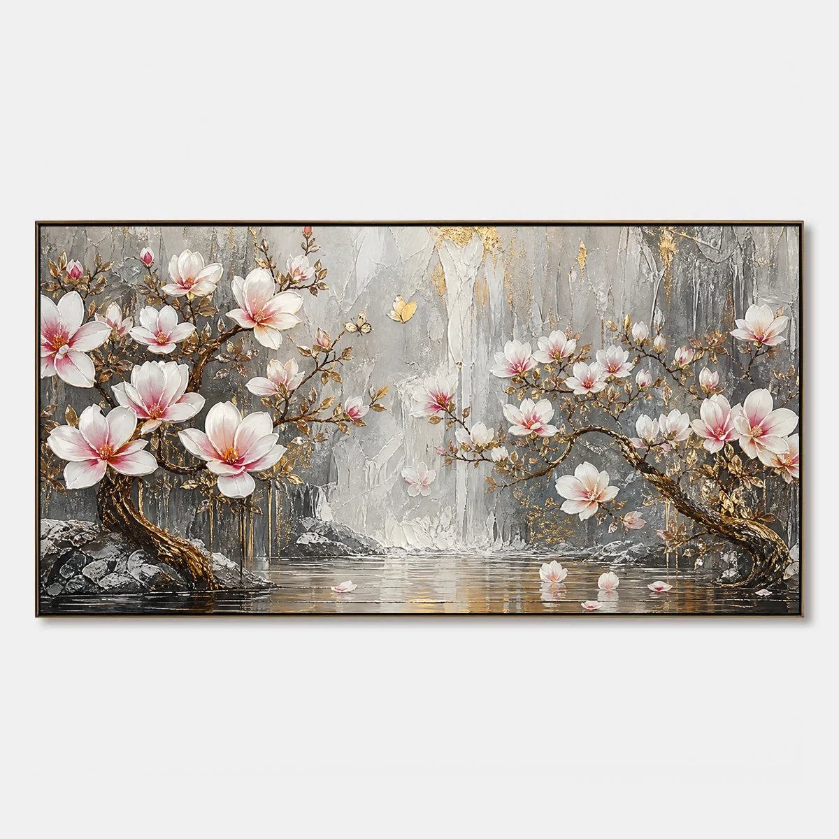 Magnolia Horizon hand-painted artwork