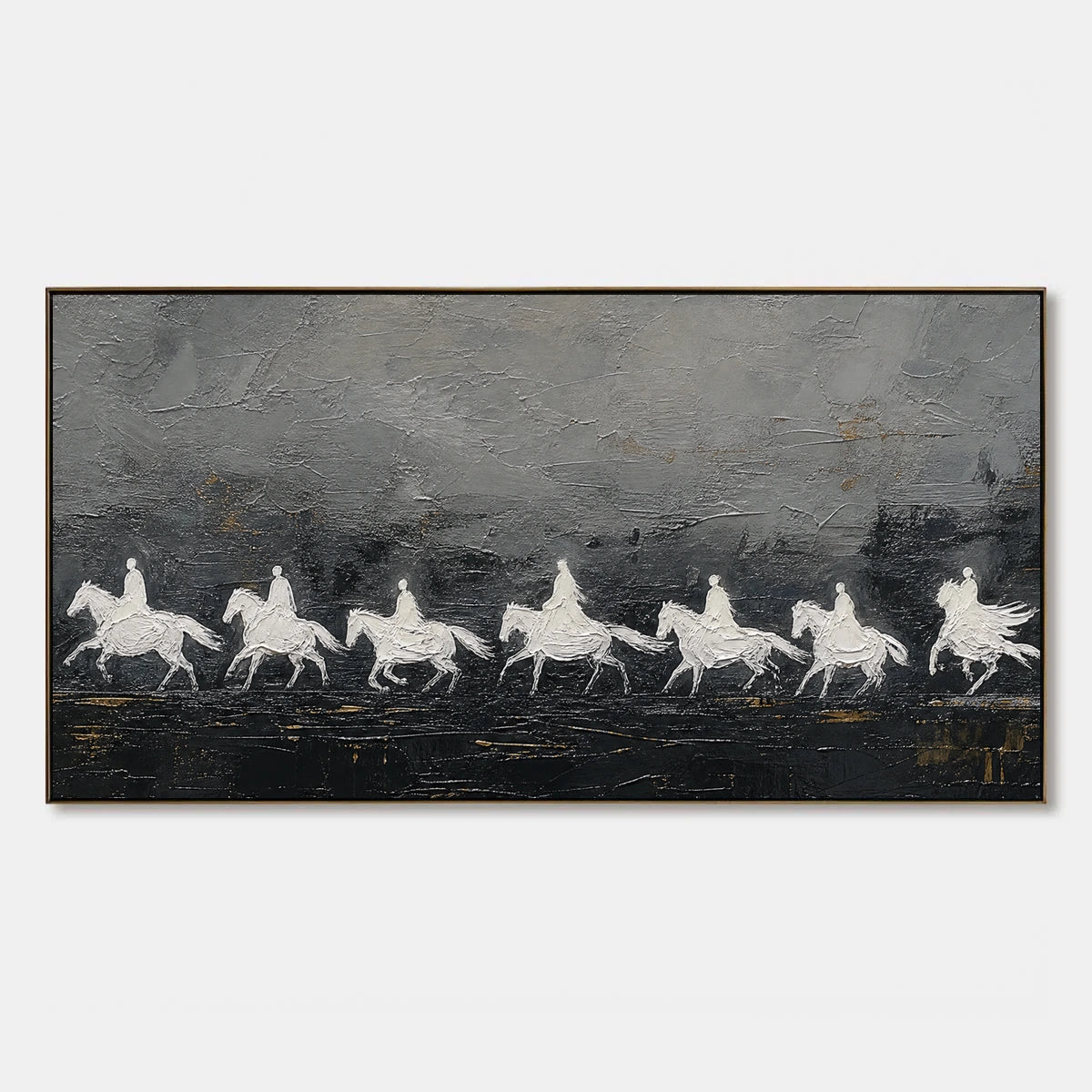 Midnight Cavalcade hand-painted artwork