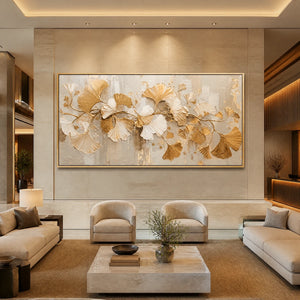 Petal Relic in a refined hotel interior with wood frame