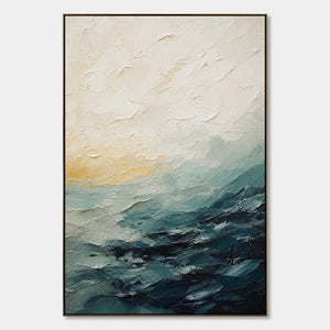 Deep Water Rise hand-painted artwork