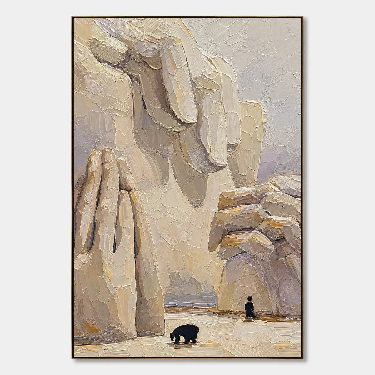 Canyon Pilgrim hand-painted artwork