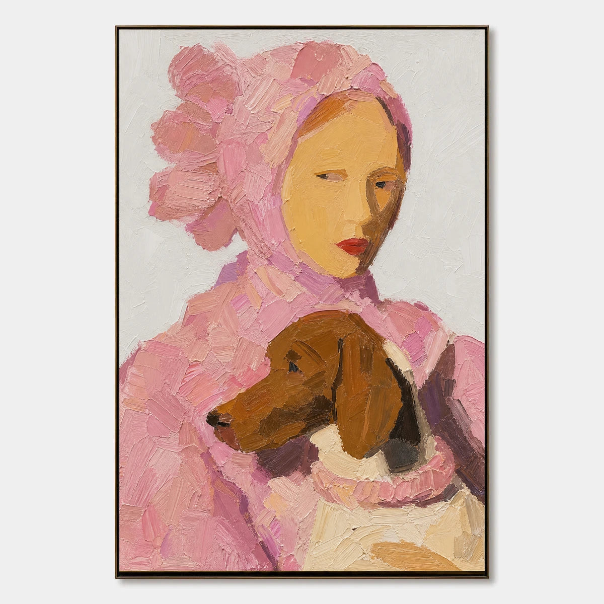 Rosebound Companion hand-painted artwork