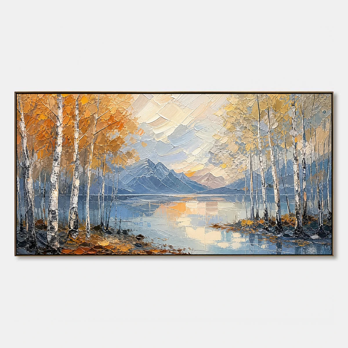 Amber Birch Shore hand-painted artwork