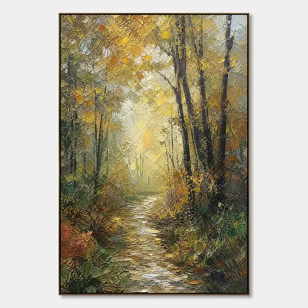 Forest Cathedral Light hand-painted artwork