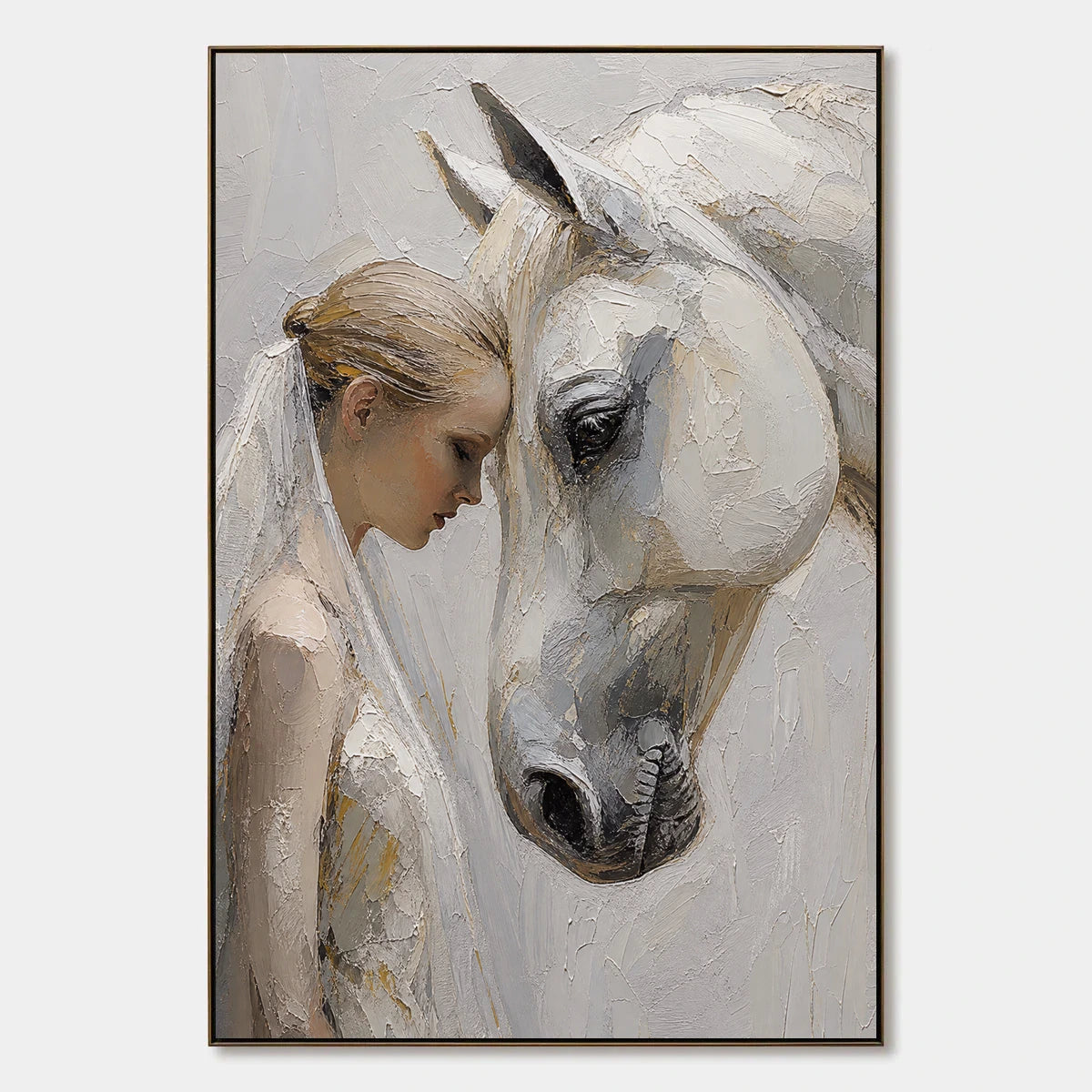Quiet Bond hand-painted artwork
