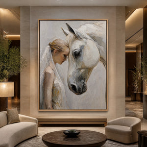 Quiet Bond in a refined hotel interior with wood frame