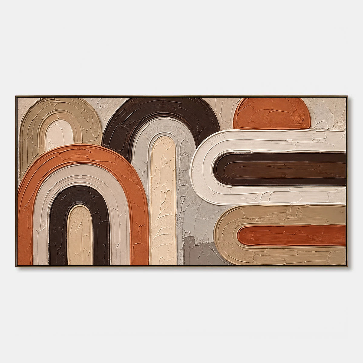 Modern Arches Horizon hand-painted artwork