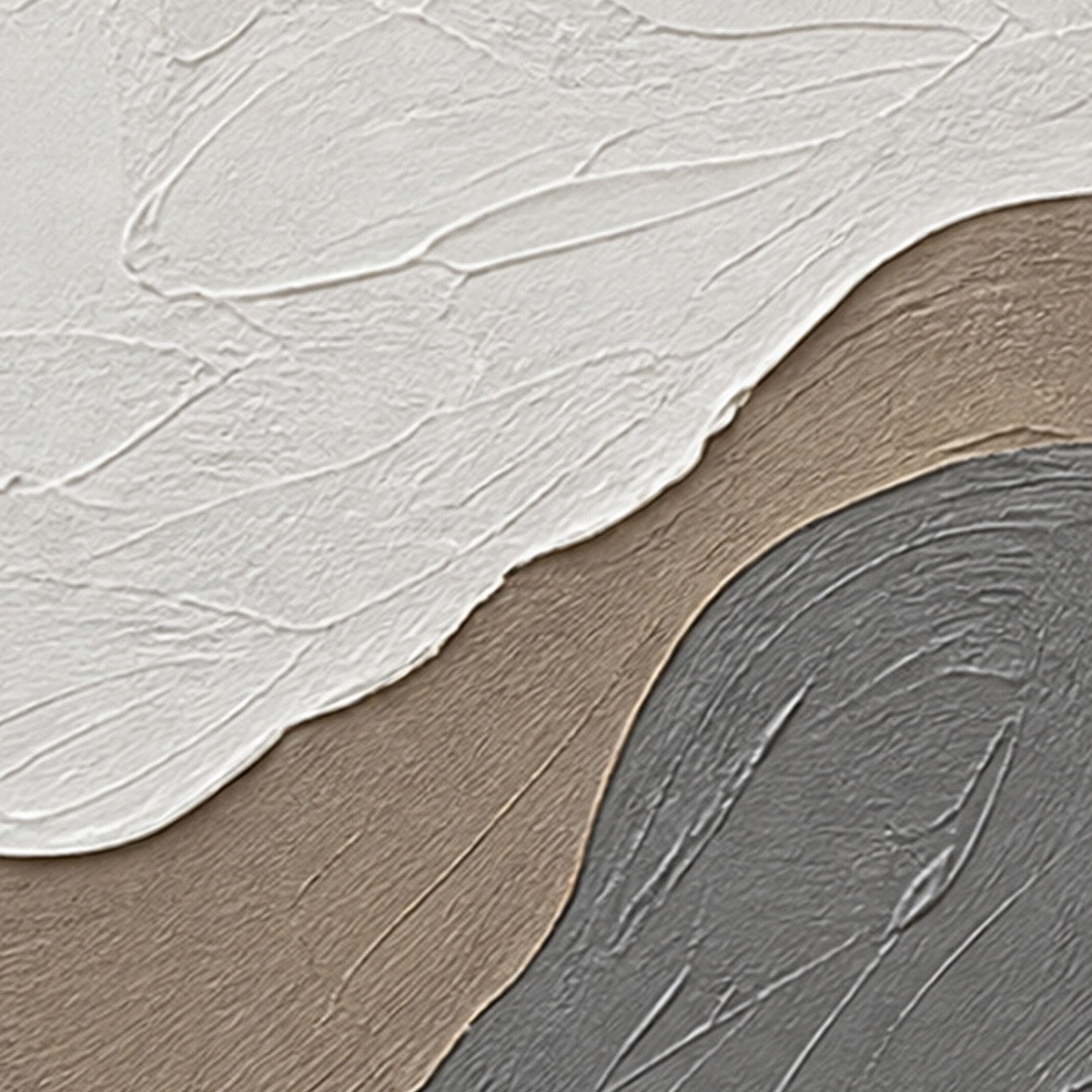 TERRA FIRMA: Textured Minimalist Abstract Earth-Tone Triptych