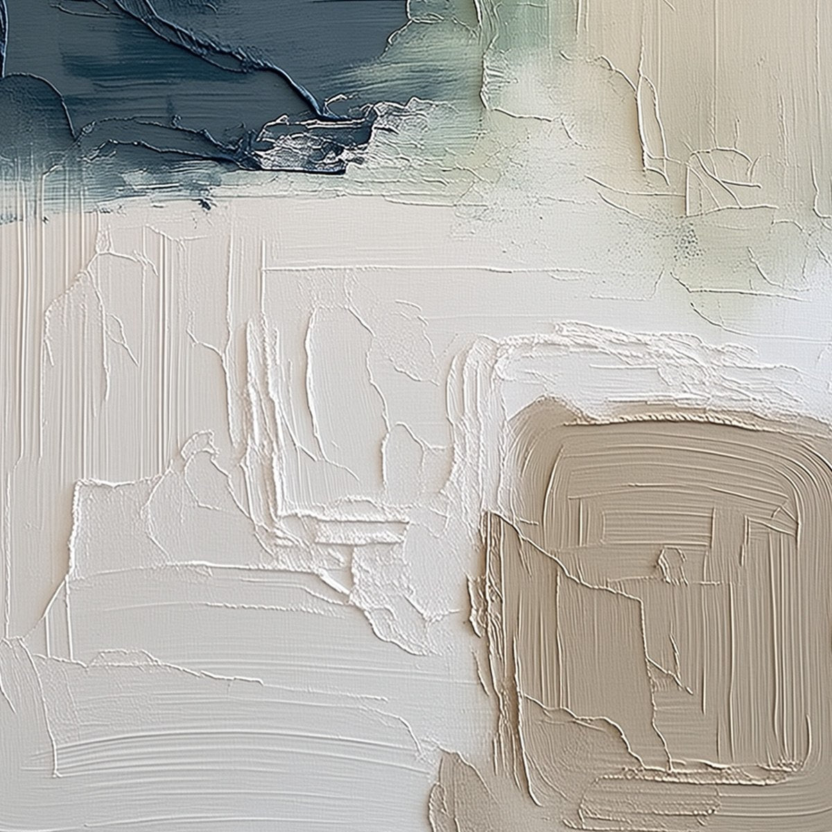 TERRA FIRMA: Textured Wabi-Sabi Abstract Wall Art in Earth Tones