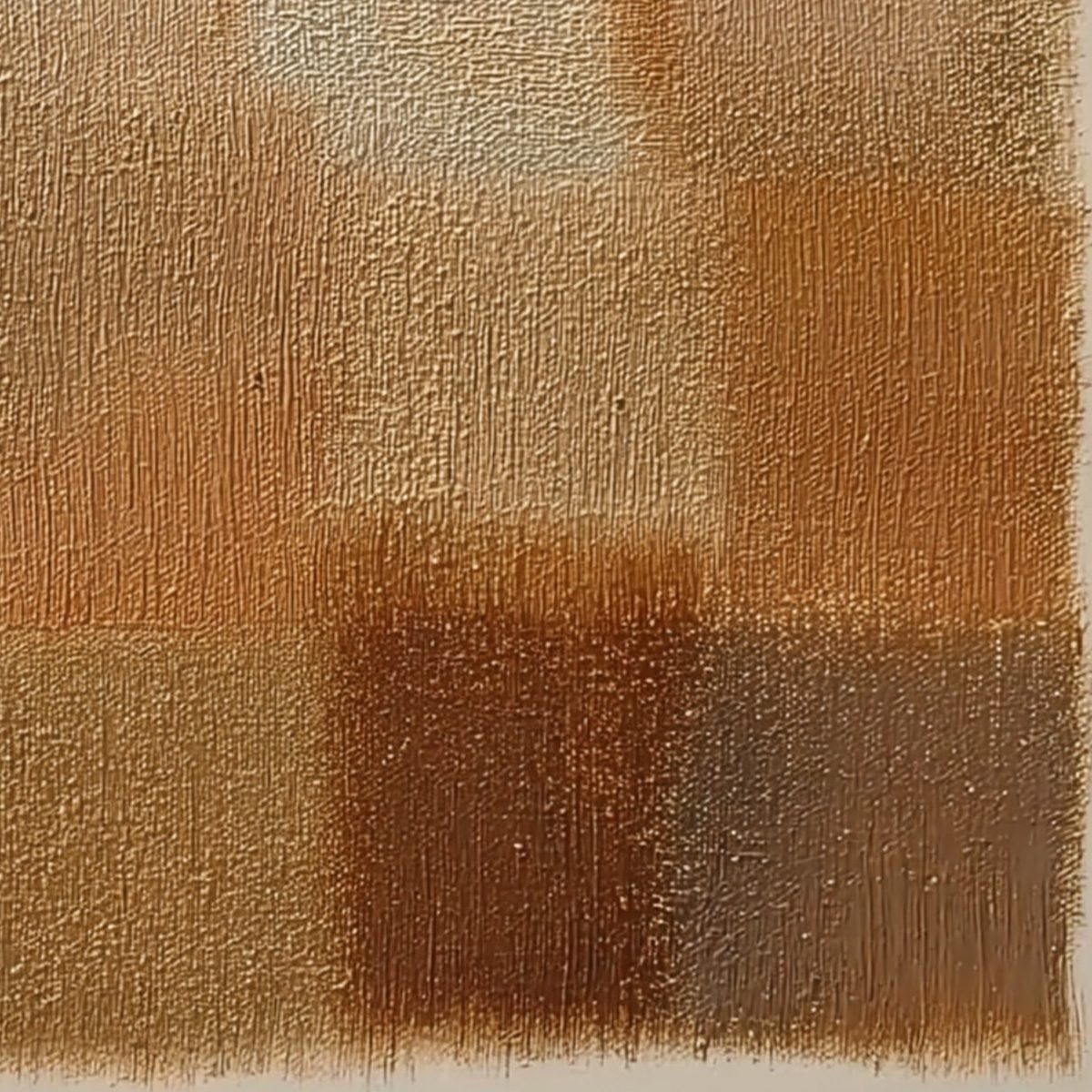 **TERRA FIRMA**: Textured Minimalist Abstract Painting in Earth Tones