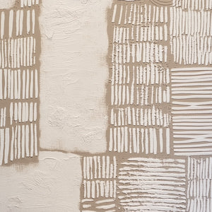 TERRA FORMA: Large Textured Wabi Sabi Abstract Painting