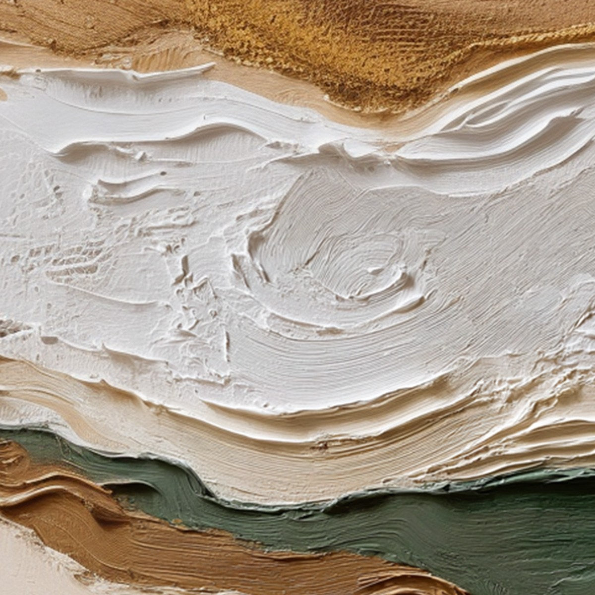 TERRA VEINS: Textured Wabi Sabi Abstract Earth Landscape Painting