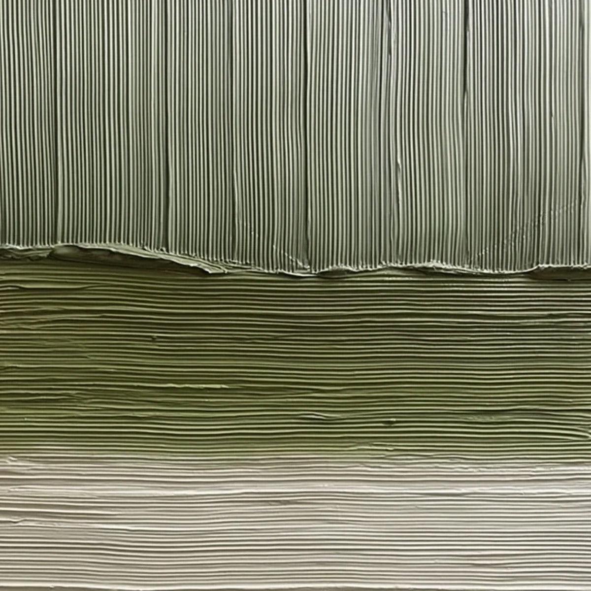 TERRA VERDE: Vertical Wabi Sabi Textured Abstract Green Earth Painting