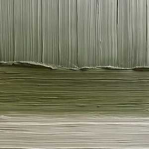 TERRA VERDE: Vertical Wabi Sabi Textured Abstract Green Earth Painting