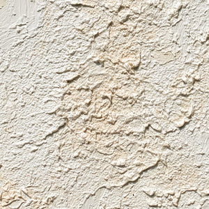 TERRA BLANCA: Heavy Texture Minimalist Wabi Sabi Painting