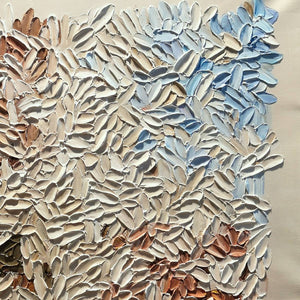 TERRA MOSAIC- Textured Earth Tone Abstract Impasto Painting