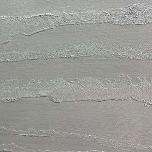 TEXTURED BEIGE LINES: Minimalist Textured Painting