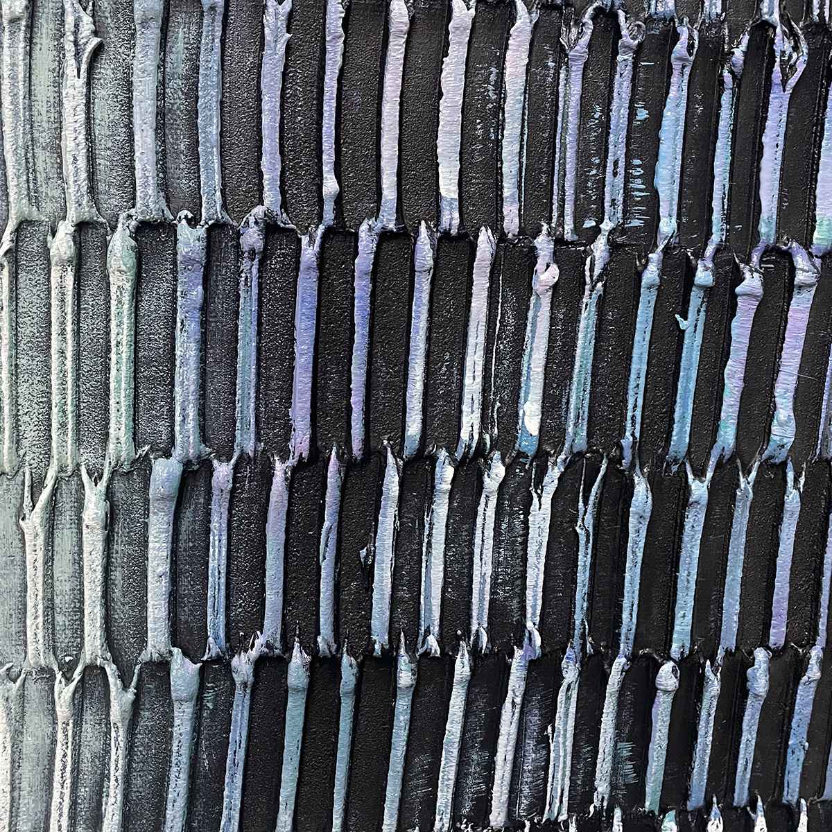 TEXTURED DEPTHS: Minimalist Textured Abstract Painting