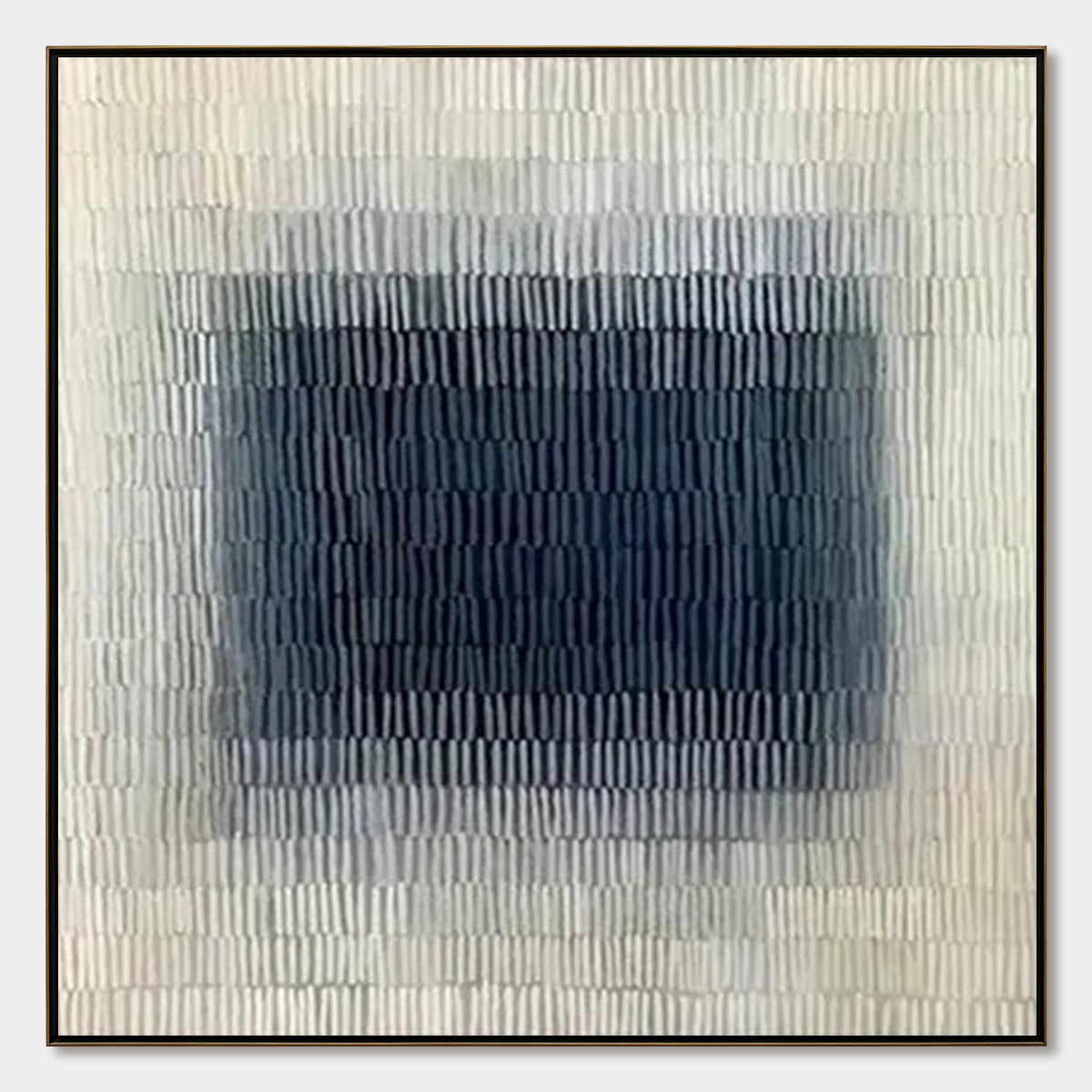 TEXTURED DEPTHS: Minimalist Textured Abstract Painting