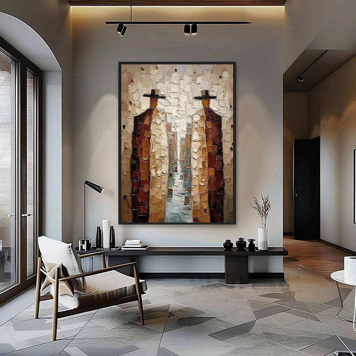 THE JOURNEYMEN: Textured Figurative Impasto Painting