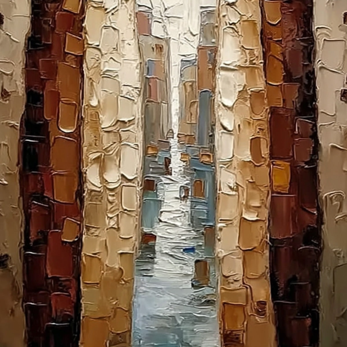 THE JOURNEYMEN: Textured Figurative Impasto Painting