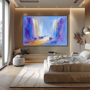 THE PASSAGE: Epic Journey Abstract Impasto Palette Knife Painting