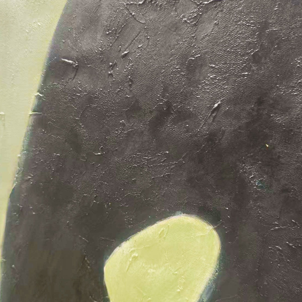 THREE HORSES: Minimalist Horse Painting, Vertical Wall Art