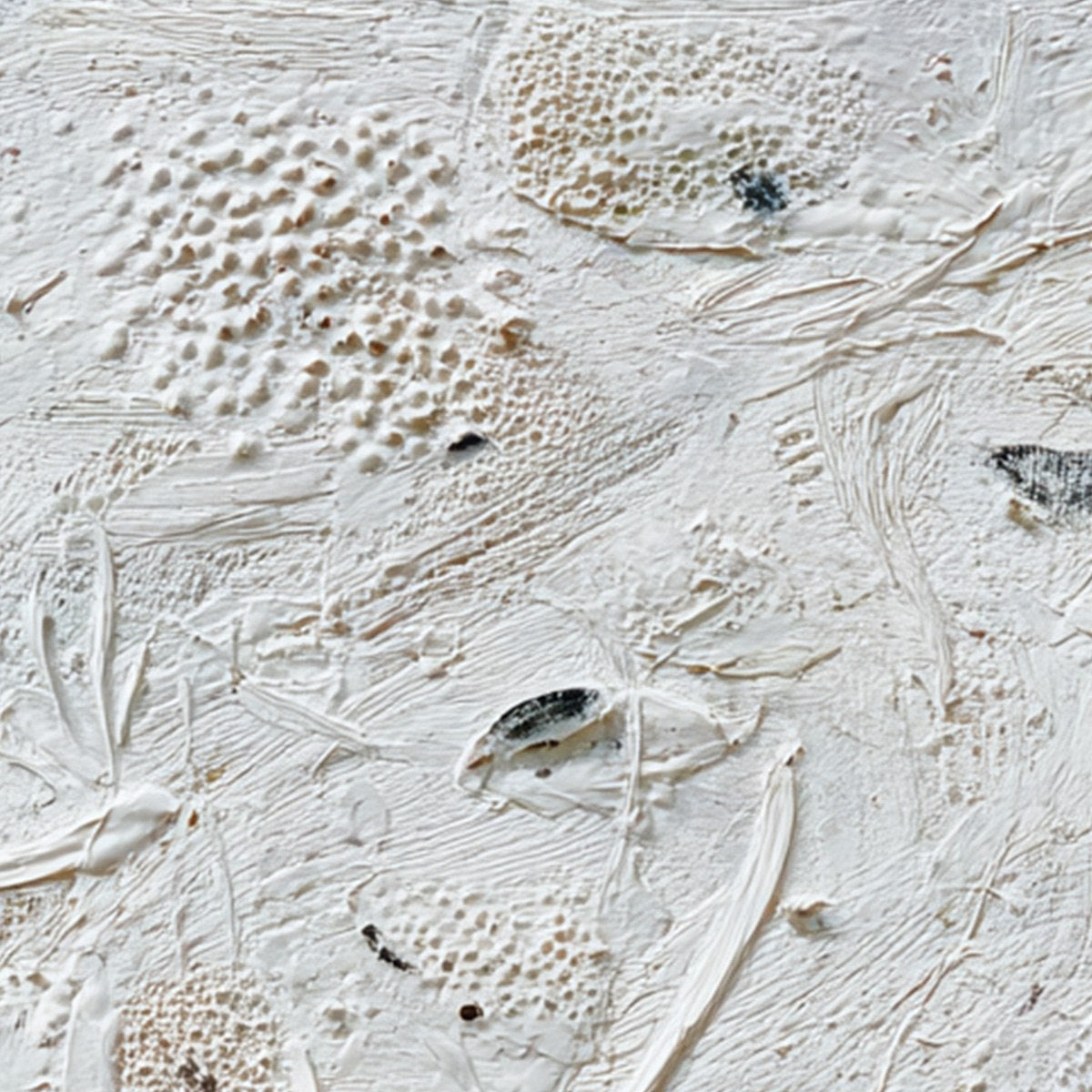 TIDAL RELICS: Textured Wabi Sabi Abstract Ocean Painting
