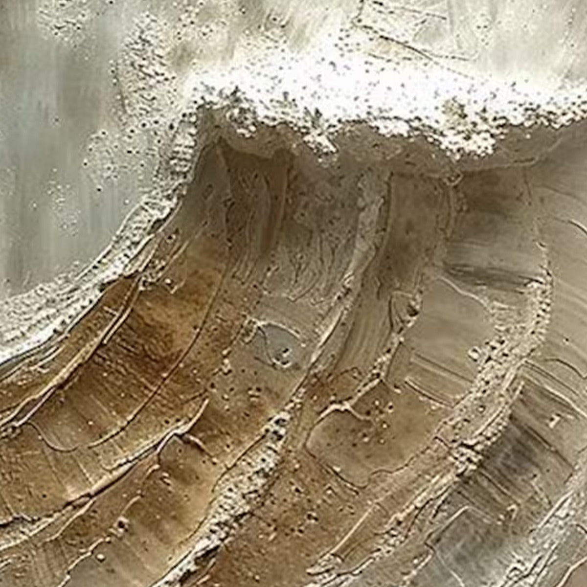 TIDAL WHISPER: Textured Wabi Sabi Coastal Diptych Oil Painting