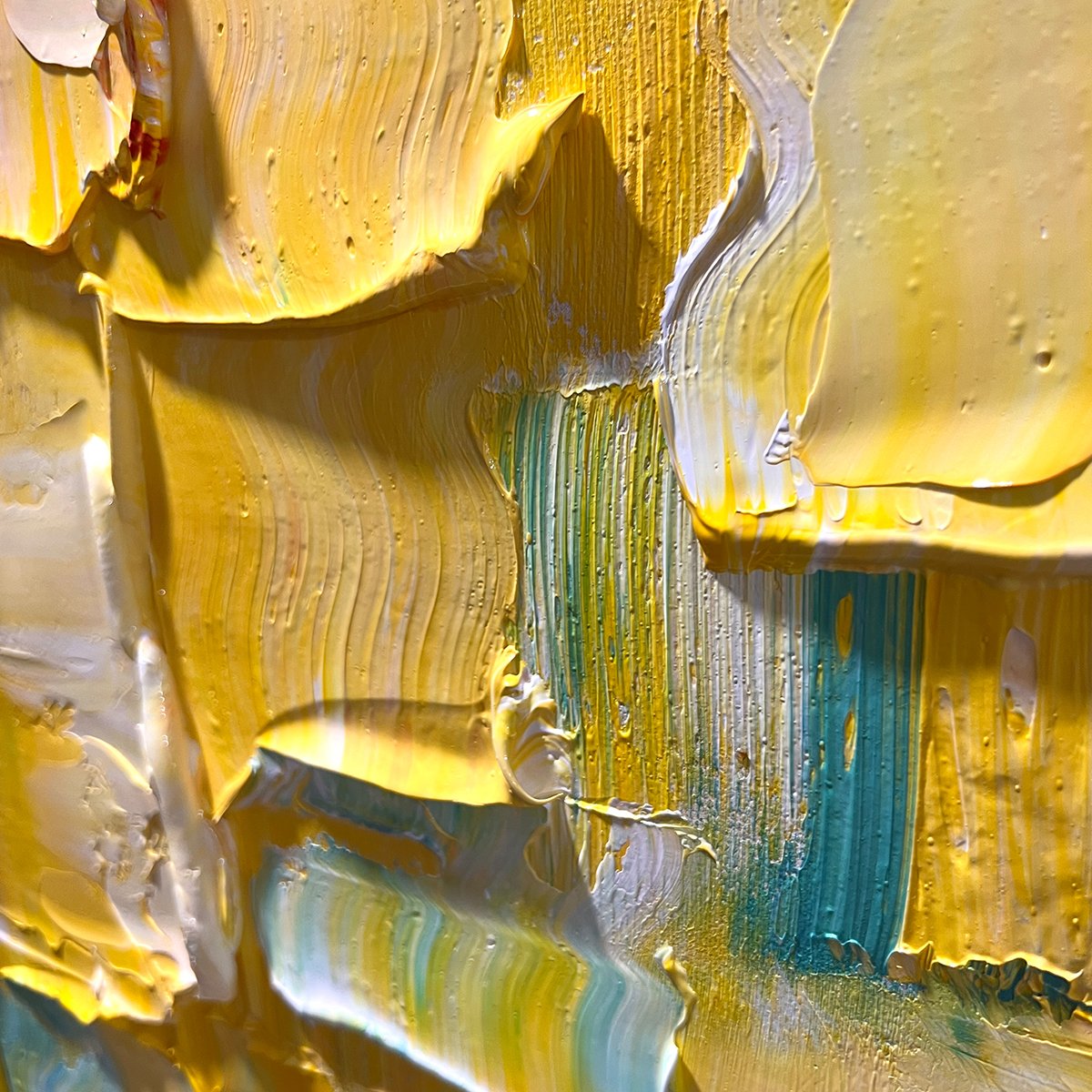 Textured Impasto Oil Painting | Modern Wall Art – MontCarta