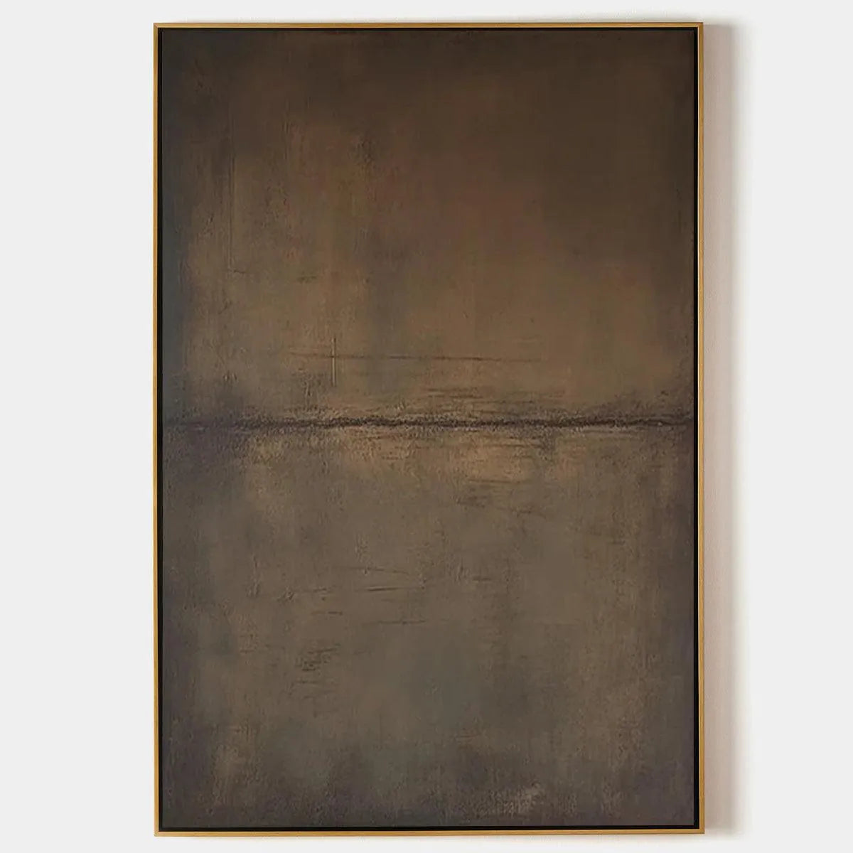 Abstract Painting in Brown