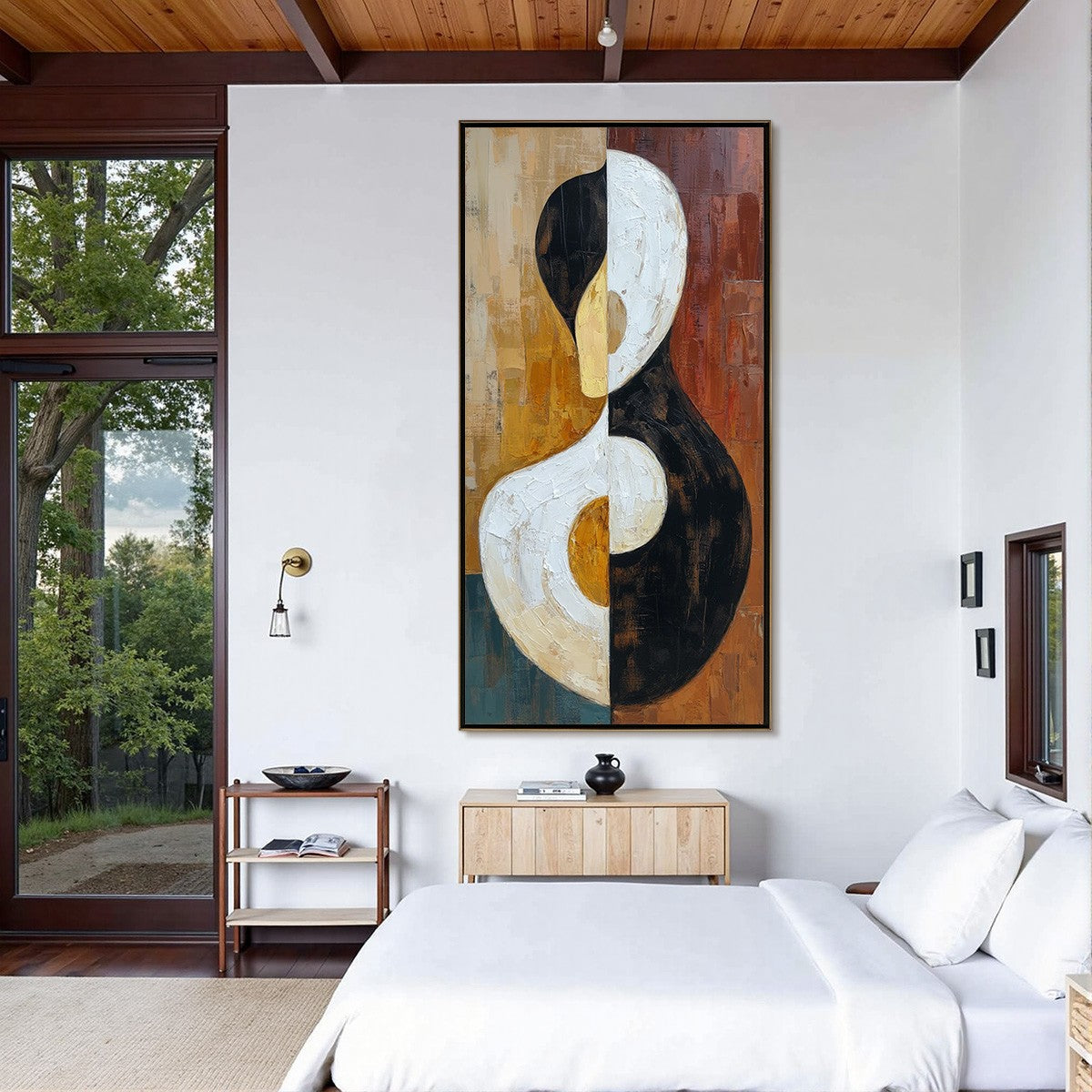 UNITY: Large Textured Abstract Figurative Wall Art