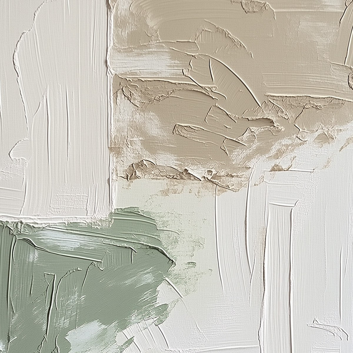 URBAN SANCTUARY: Textured Minimalist Abstract Painting