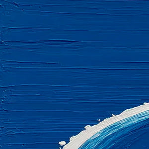 Original textured seascape oil painting wall art with impasto wave