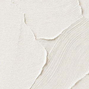 White textured Wabi Sabi abstract painting with layered acrylic ridges