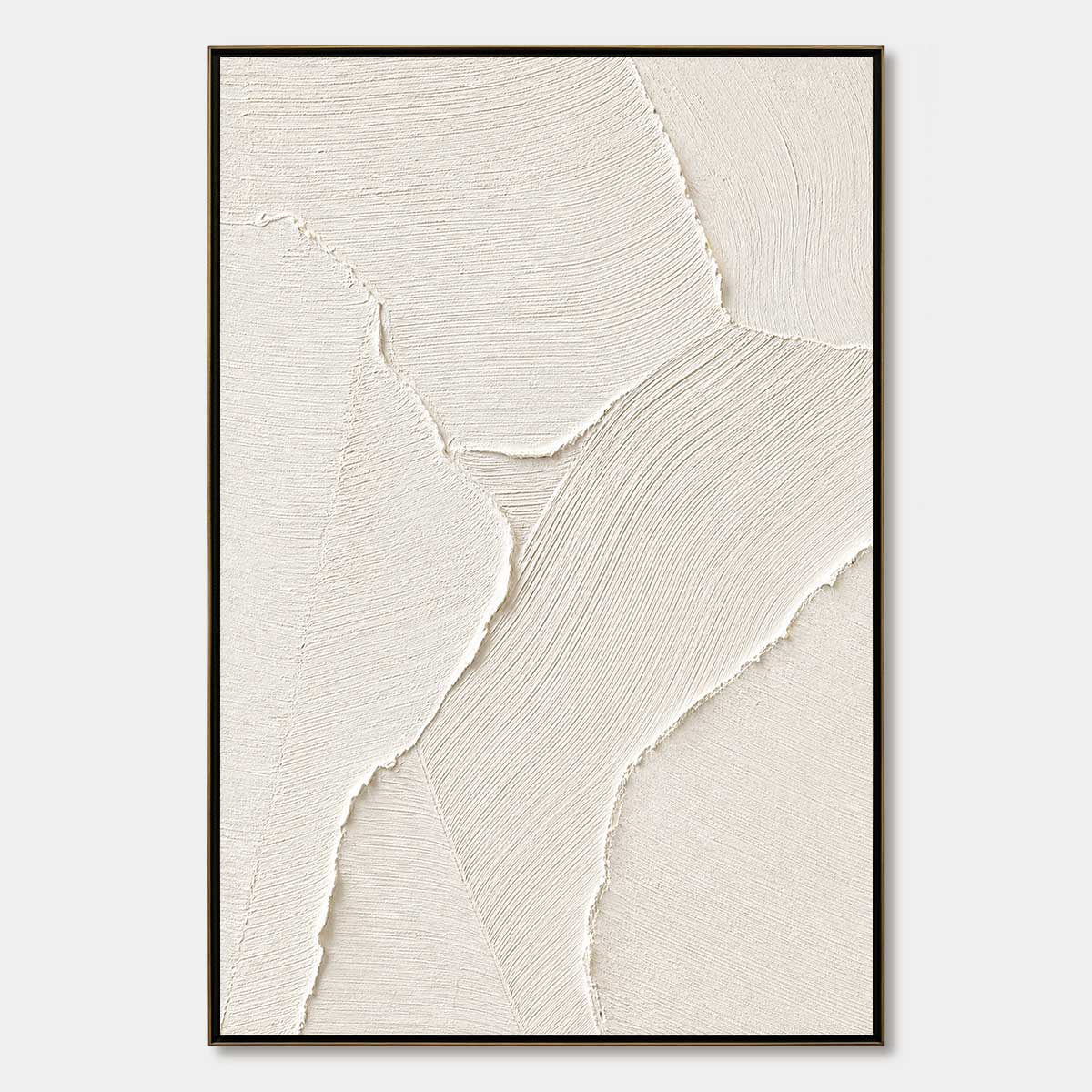WHISPER: Wabi Sabi Style Textured Abstract Painting