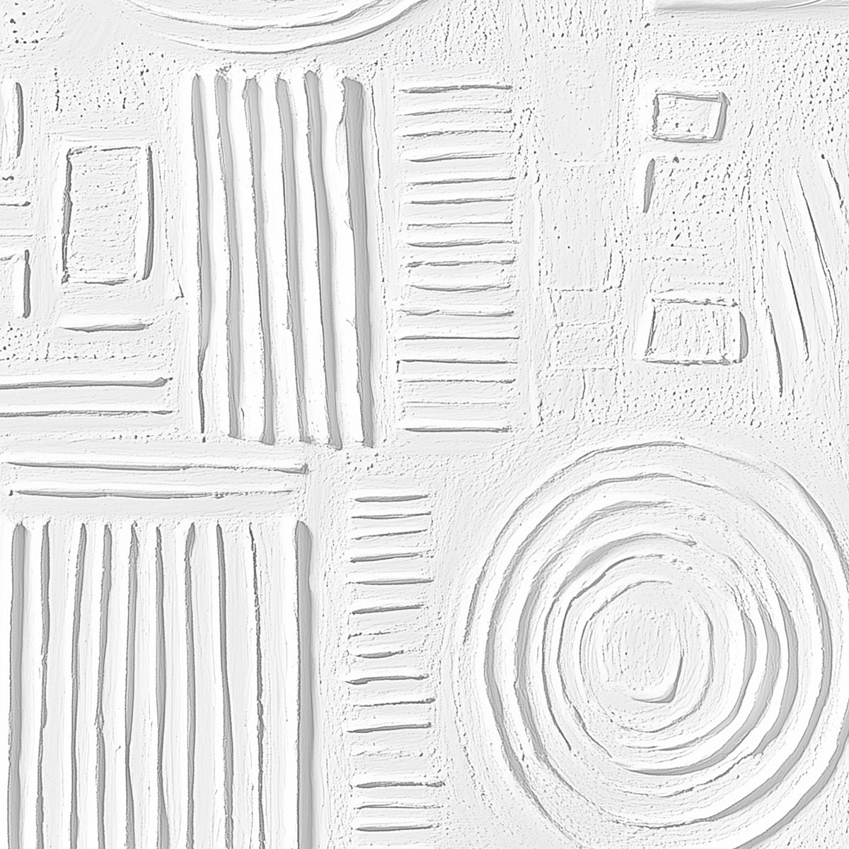 WHITE TEXTURE Minimalist Textured Abstract Oil Painting