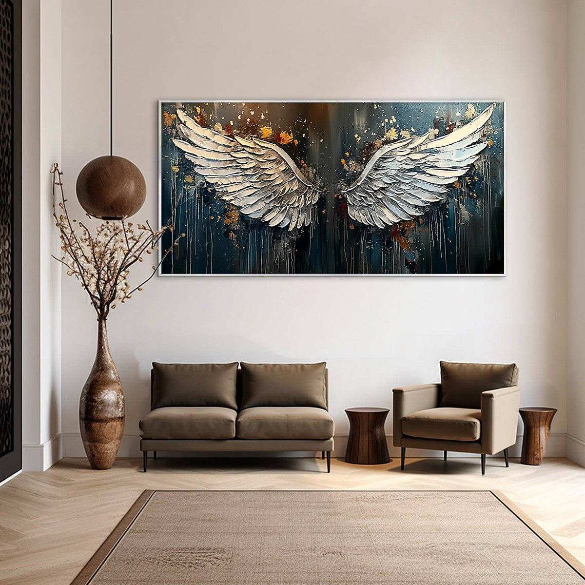 スピリチュアルアート「Wings of Victory」(アールグラージュ作品) Wings of victory, 1978, 59×80 cm by Romain Tirtoff: History