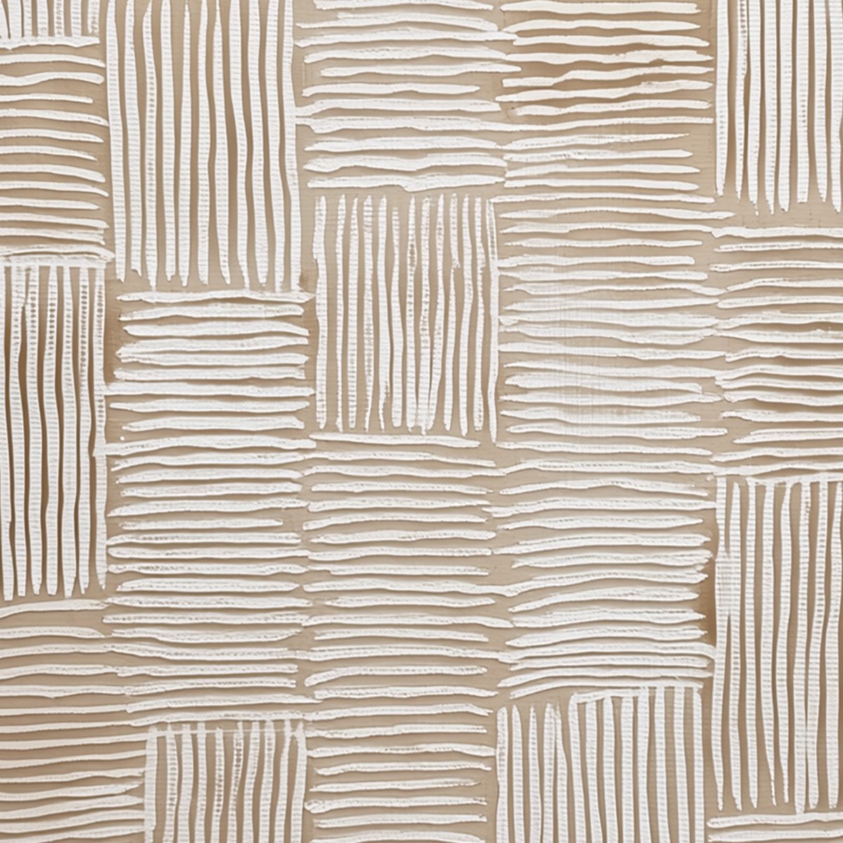 WOVEN CALM: Hand-Painted Wabi Sabi Textured Abstract Art