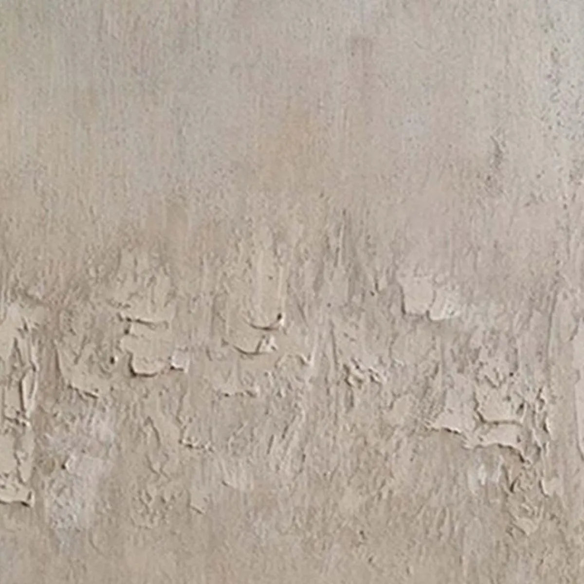 TEXTURED BEIGE ABSTRACT: Minimalist Textured Painting, Square Wall Art