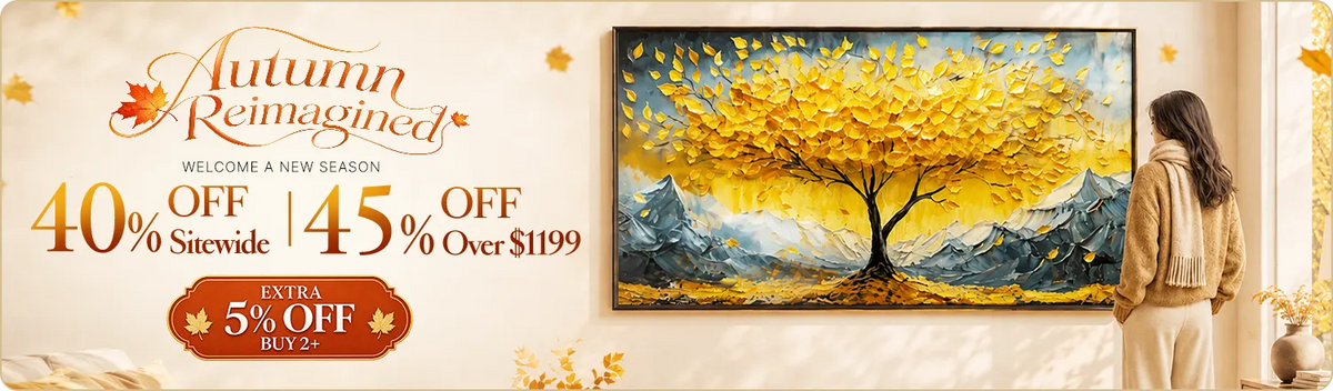 MAJESTIC SUNRISE: Mountain Landscape Oil Painting with Lake and Sailboat