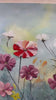 Colorful Floral Oil Painting - Hand-Painted Vibrant Garden Wall Art