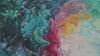 DUSK WHISPERS: Textured Abstract Impasto Oil Painting