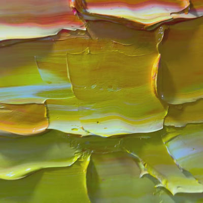 Original Textured Abstract Impasto Oil Painting - Colorful Modern Wall Art