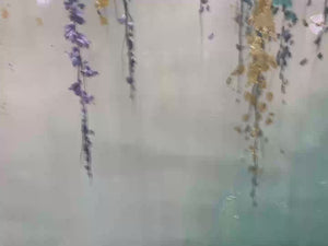 Ready to Ship ｜CASCADE: Panoramic Floral and Butterfly Oil Painting