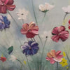 Colorful Floral Oil Painting - Hand-Painted Vibrant Garden Wall Art