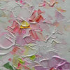 PETAL RAIN: Textured Impasto Floral Painting