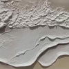 SERENITY TIDE: Textured Minimalist Beach Scene Painting