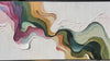 TERRA FLOW: Textured Abstract Earth Tone Panoramic Painting