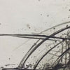 Minimalist Black and White Abstract Oil Painting
